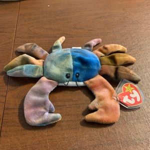 Ty beanie baby Claude The Crab 1996.
